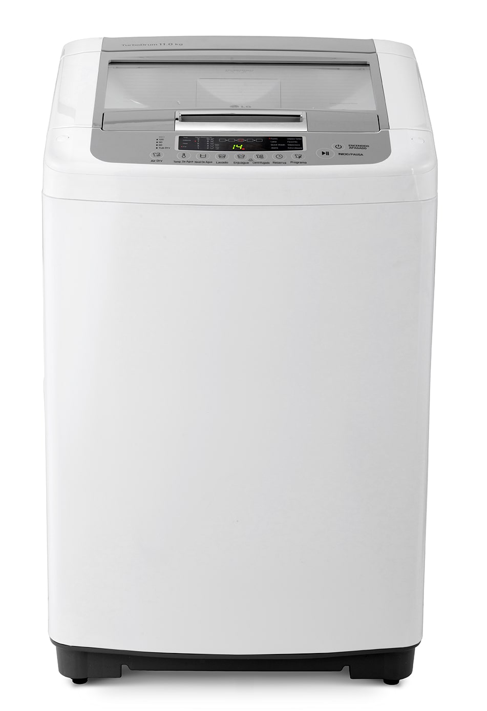 LG Lavadora de 11 Kg con tecnología Turbo Drum, T1107TDFT